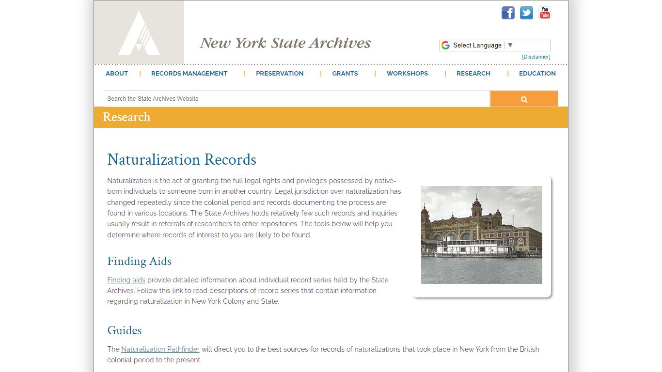 Naturalization Records | New York State Archives